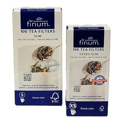 FINUM Filtres pour infusion en cellulose taille S Bio FINUM Filtres pour infusion en cellulose taille S Bio