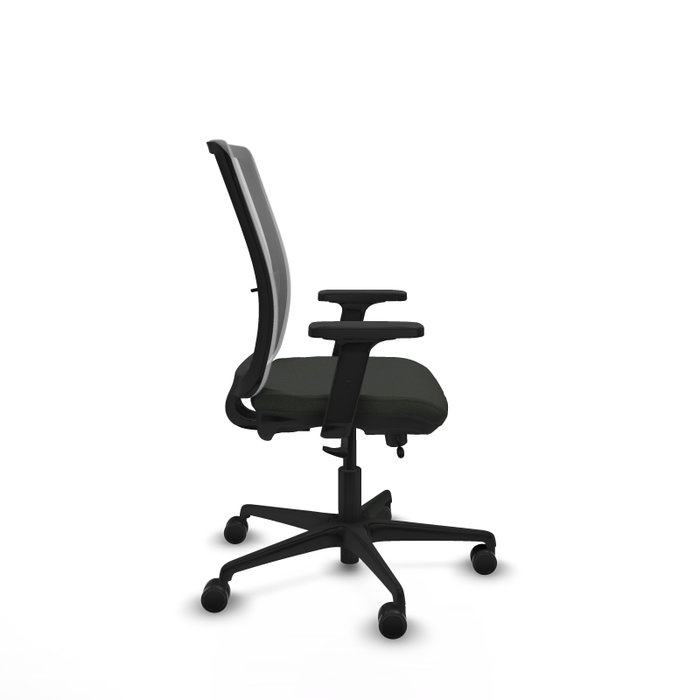 PIQUERAS Y CRESPO Chaise Haches Synchrone/Traslack Noir et Gris
