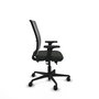 PIQUERAS Y CRESPO Chaise Haches Synchrone/Traslack Noir et Gris