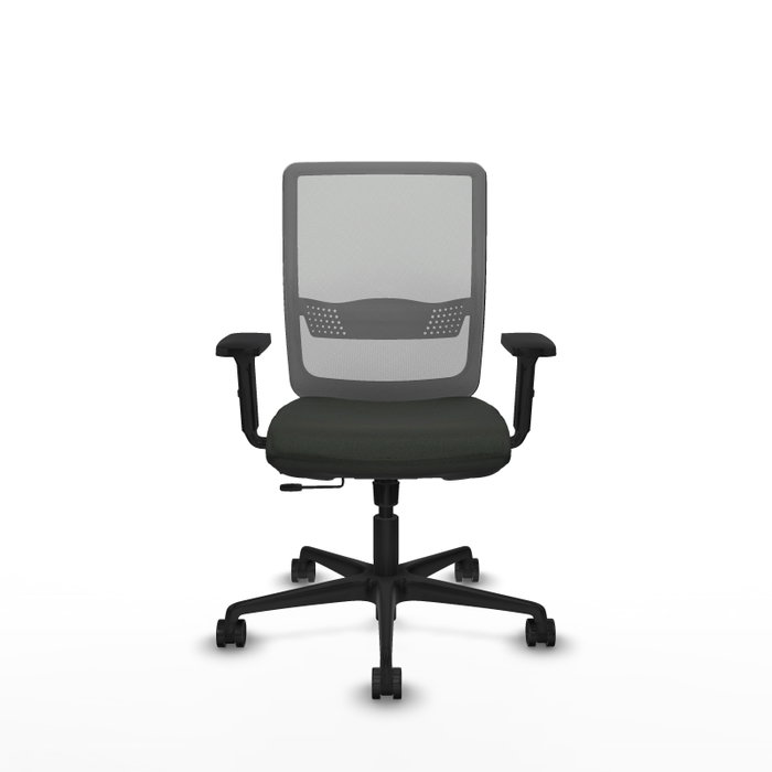 PIQUERAS Y CRESPO Chaise Haches Synchrone/Traslack Noir et Gris
