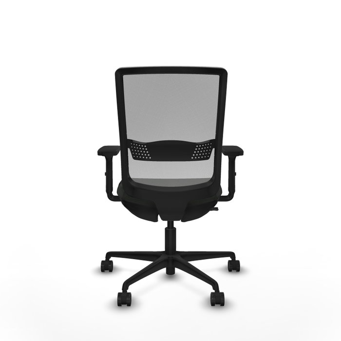 PIQUERAS Y CRESPO Chaise Haches Synchrone/Traslack Noir et Gris