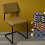 Home Deco Factory SILLA MOSTAZA ALBA