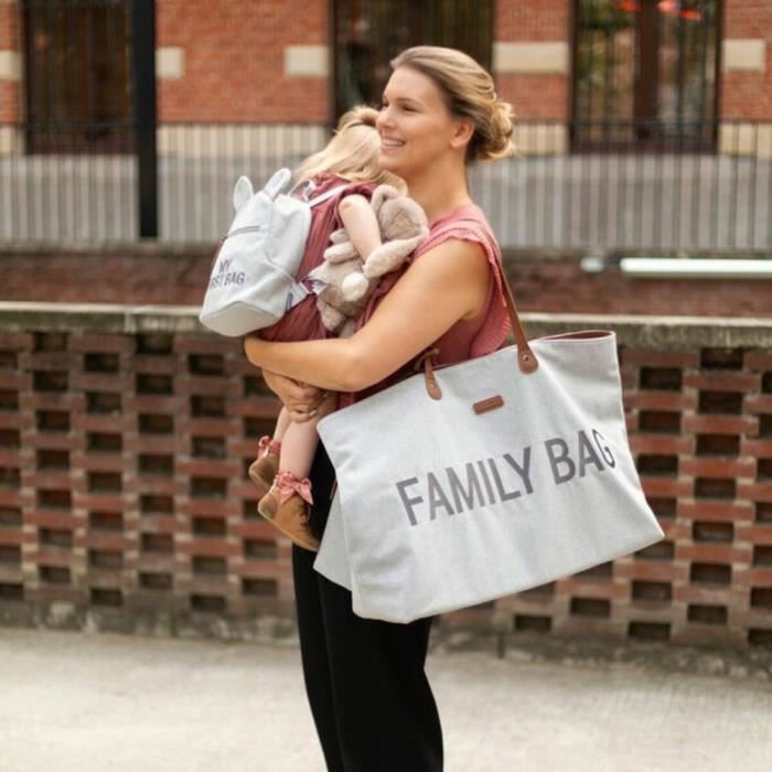 Sac à langer Childhome Family Bag Gris