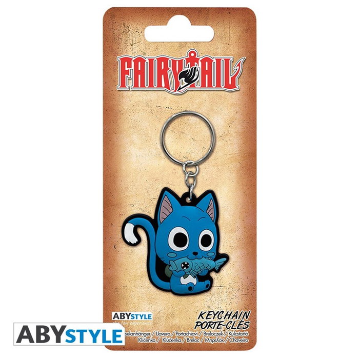 Abystyle Llavero Pvc Fairy Tail Happy – Porte-clés Happy