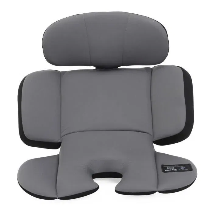 Chicco Siège Auto Unico Evo, Groupe 0/1/2/3 I-Size, Rotatif Inclinable 5 Positions, Réducteur, Installation Isofix ou Ceinture, Gris Noir