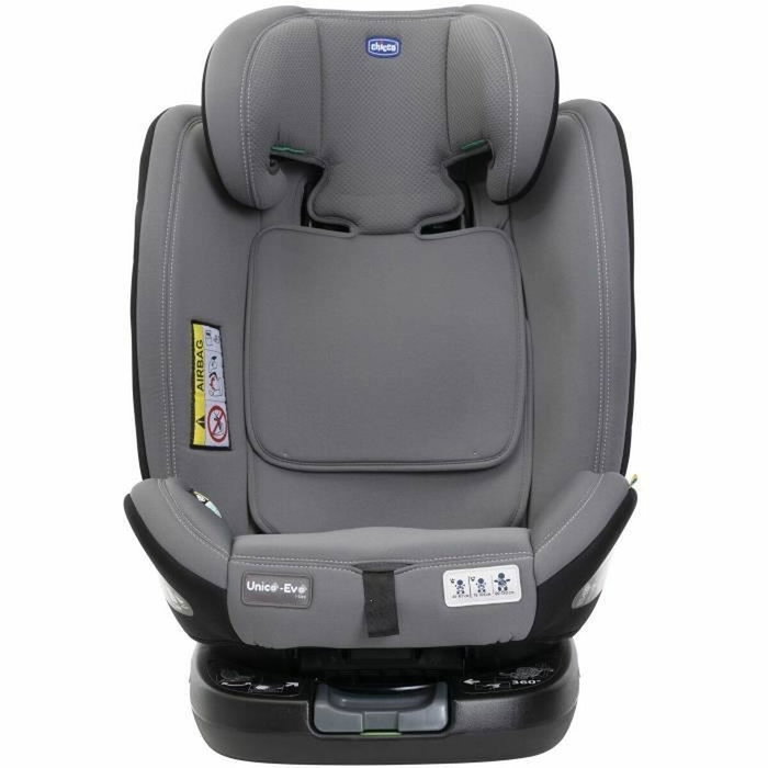 Chicco Unico Evo Grey Black - Groupe 0/1/2/3 - I-Size