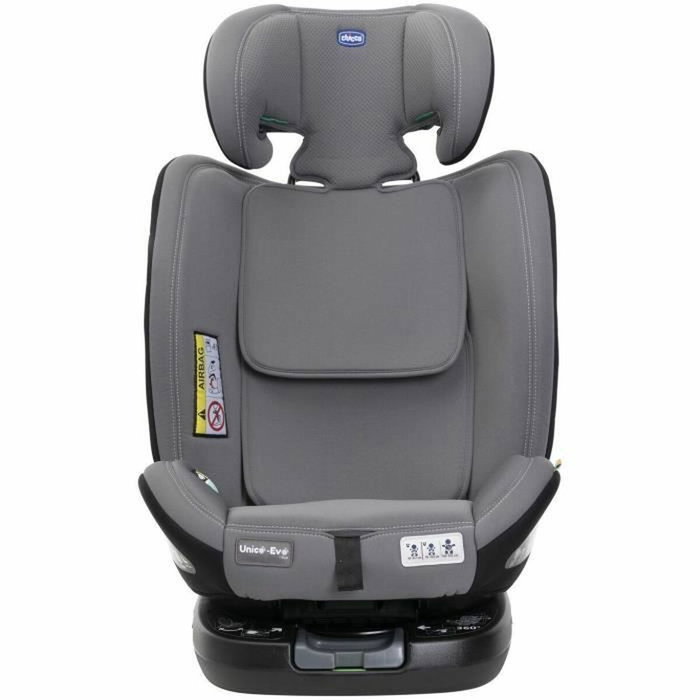 Chicco Unico Evo Grey Black - Groupe 0/1/2/3 - I-Size
