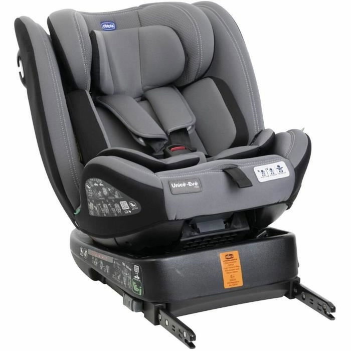 Chicco Unico Evo Grey Black - Groupe 0/1/2/3 - I-Size