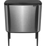 Brabantia Bo Touch Bin 36 L, acier mat FPP