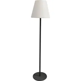 Arte Alta Lampadaire solaire sur pied pour terrasse et jardin - 1.5 m de haut - Blanc