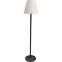 Arte Alta Lampadaire solaire sur pied pour terrasse et jardin - 1.5 m de haut - Blanc