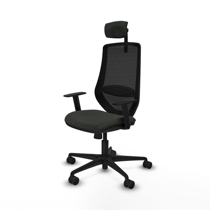 Piqueras y Crespo Chaise de bureau Mardos Noir