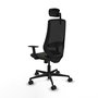Piqueras y Crespo Chaise de bureau Mardos Noir