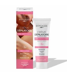 Byphasse Crème dépilatoire pour tous types de peau 125 ml