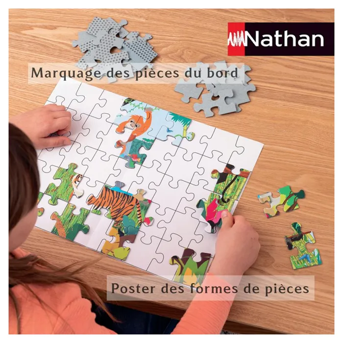 Nathan Jeux Puzzle 45 p - après-midi en famille / Bluey Nathan Jeux Puzzle 45 p - après-midi en famille / Bluey