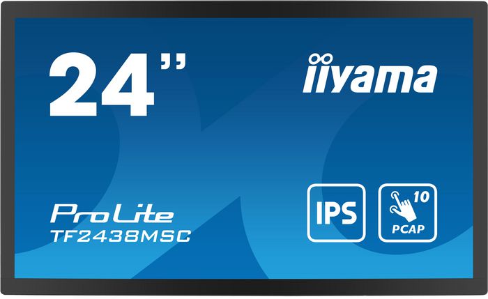 iiyama ProLite TF2438MSC-B1 Moniteur tactile Open Frame 23,8 pouces Full HD IPS iiyama ProLite TF2438MSC-B1 Moniteur tactile Open Frame 23,8 pouces Full HD IPS