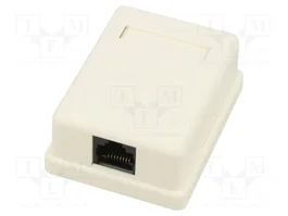 GOOBAY Module RJ45 Cat 6 blanc