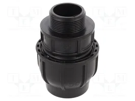 GEBO Connecteur de serrage G 1 1/2'' extérieur en polypropylène