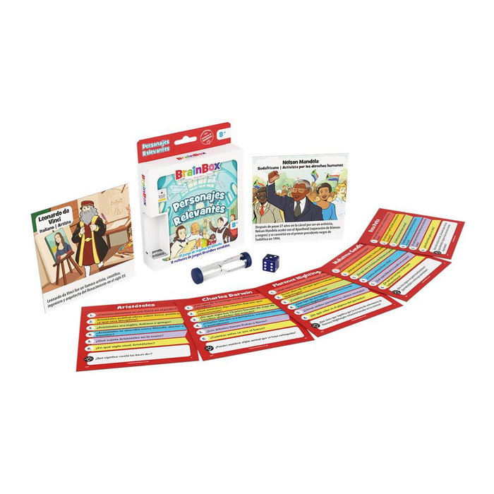 Asmodee BrainBox Pocket Personajes Relevantes