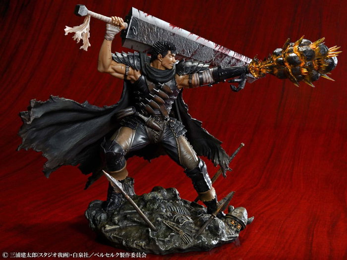 Medicos Entertainment Berserk Guts Black Swordsman Ver. Statuette PVC 1/7 Medicos Entertainment Berserk Guts Black Swordsman Ver. Statuette PVC 1/7