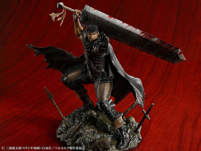 Medicos Entertainment Berserk Guts Black Swordsman Ver. Statuette PVC 1/7 Medicos Entertainment Berserk Guts Black Swordsman Ver. Statuette PVC 1/7