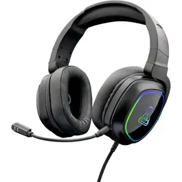 The G-Lab Casque Gamer Filaire Korp Barium - Son Stéréo Haute Qualité - Compatible PC, PS4, Nintendo Switch, Android - Noir