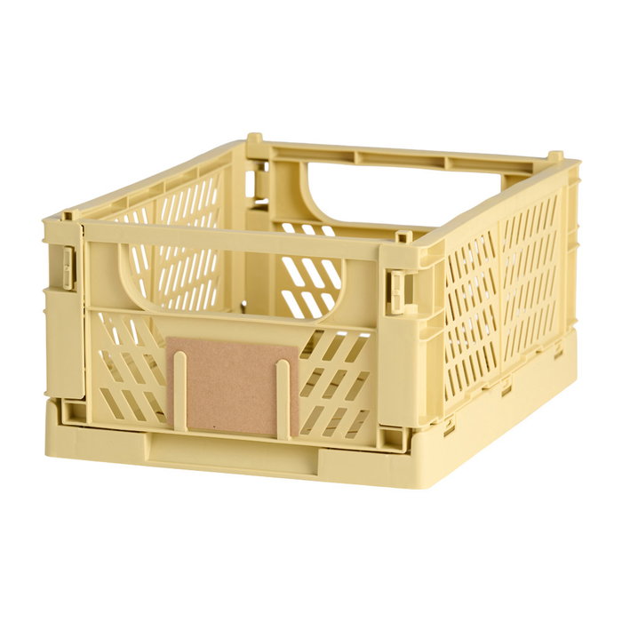 Day Boîte de rangement pliable 10 L Jaune sable Day Boîte de rangement pliable 10 L Jaune sable