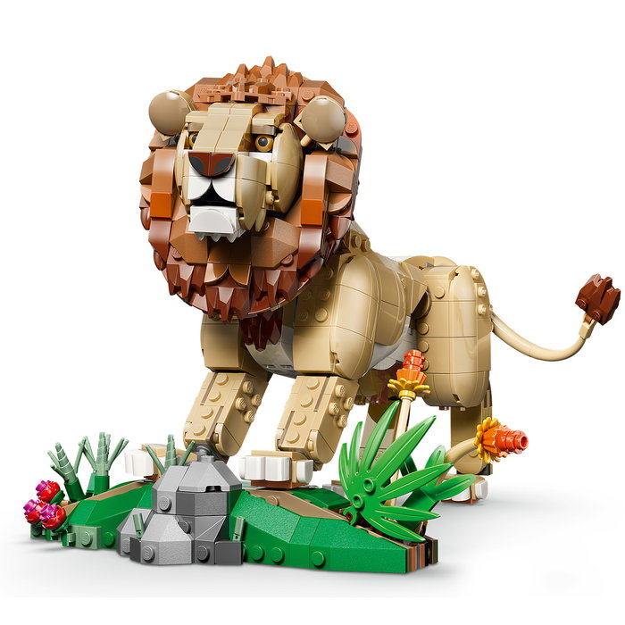 LEGO Creator 3-en-1 Animaux sauvages : le lion majestueux (31386) - 839 pièces LEGO Creator 3-en-1 Animaux sauvages : le lion majestueux (31386) - 839 pièces