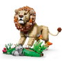 LEGO Creator 3-en-1 Animaux sauvages : le lion majestueux (31386) - 839 pièces