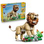 LEGO Creator 3-en-1 Animaux sauvages : le lion majestueux (31386) - 839 pièces