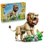 LEGO Creator 3-en-1 Animaux sauvages : Le Lion Majestueux (31386)
