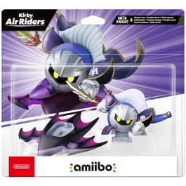 Nintendo Figurine Amiibo - Meta Knight & Étoile Obscure pour Kirby, compatible avec Nintendo Switch, Wii U et 3DS - Débloque des fonctionnalités