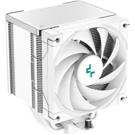 Deepcool AK500 - Ventirad CPU blanc avec ventilateur 120 mm pour Intel LGA1700/1200/115x et AMD AM5/AM4 - Refroidissement processeur