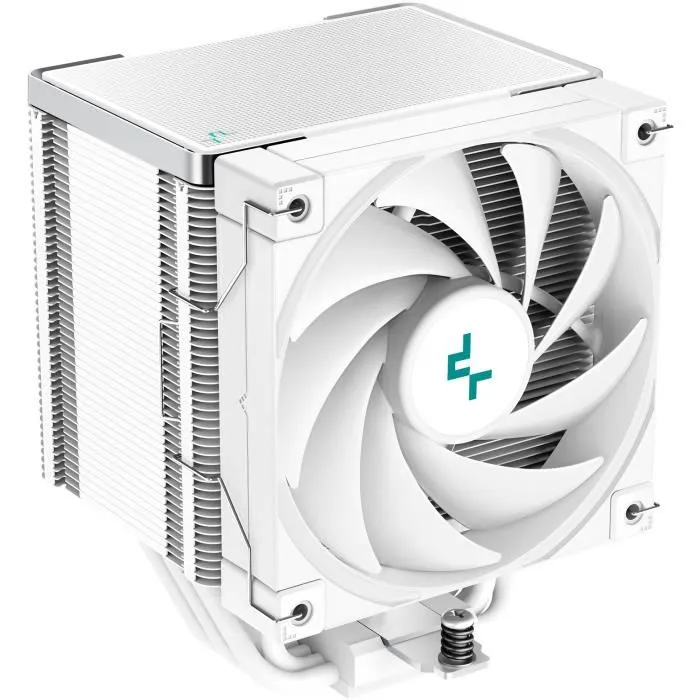 Deepcool AK500 - Ventirad CPU blanc avec ventilateur 120 mm pour Intel LGA1700/1200/115x et AMD AM5/AM4 - Refroidissement processeur Deepcool AK500 - Ventirad CPU blanc avec ventilateur 120 mm pour Intel LGA1700/1200/115x et AMD AM5/AM4 - Refroidissement processeur