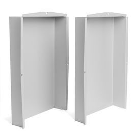 HERRAJES ALK Jeu de Tapa Cubre Pistón Gris