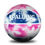 Ballon de basket Spalding Tie Dye Sz6 Violet 6 Caoutchouc (Taille 6)
