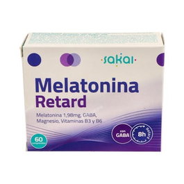 SAKAI MELATONINA RETARD 60 comprimés