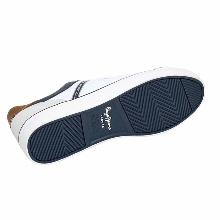 Chaussures de Sport pour Homme Pepe Jeans Kenton Stage Blanc