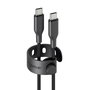 PanzerGlass empower Racing Câble USB-C vers USB-C 60W, 1,2 m, Noir