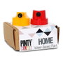 Pinty Plus Set de 2 buses de pulvérisation pour la gamme Home, rouge et jaune