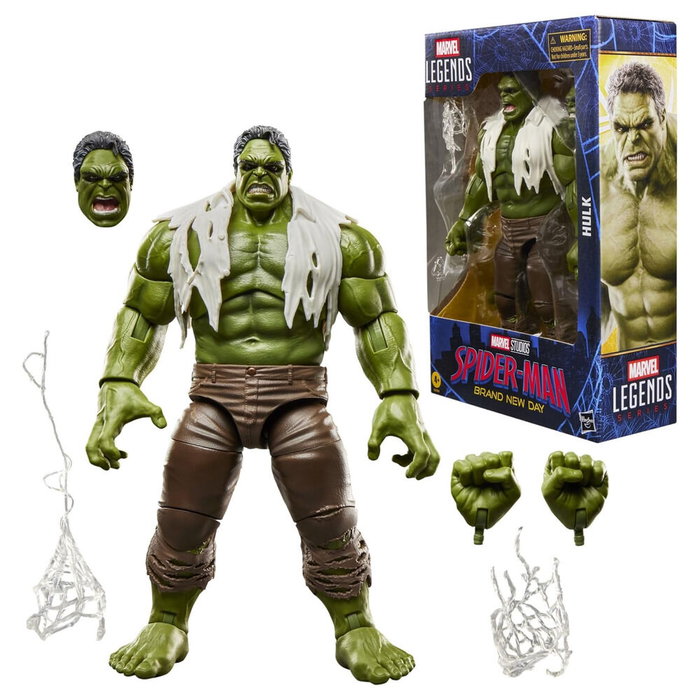 Hasbro Figura Hulk Spider-man Brand New Day Marvel Legends 15cm