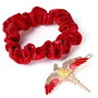 THE CARAT SHOP Set d'accessoires pour cheveux Fawkes Harry Potter - Barrette, serre-tête et élastique en polyester et zinc