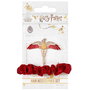 THE CARAT SHOP Set d'accessoires pour cheveux Fawkes Harry Potter - Barrette, serre-tête et élastique en polyester et zinc
