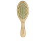 Beter Petite Brosse Démêlante avec Poils en Nylon et Boules pour Cheveux Humides ou Secs, Manche en Bambou FSC