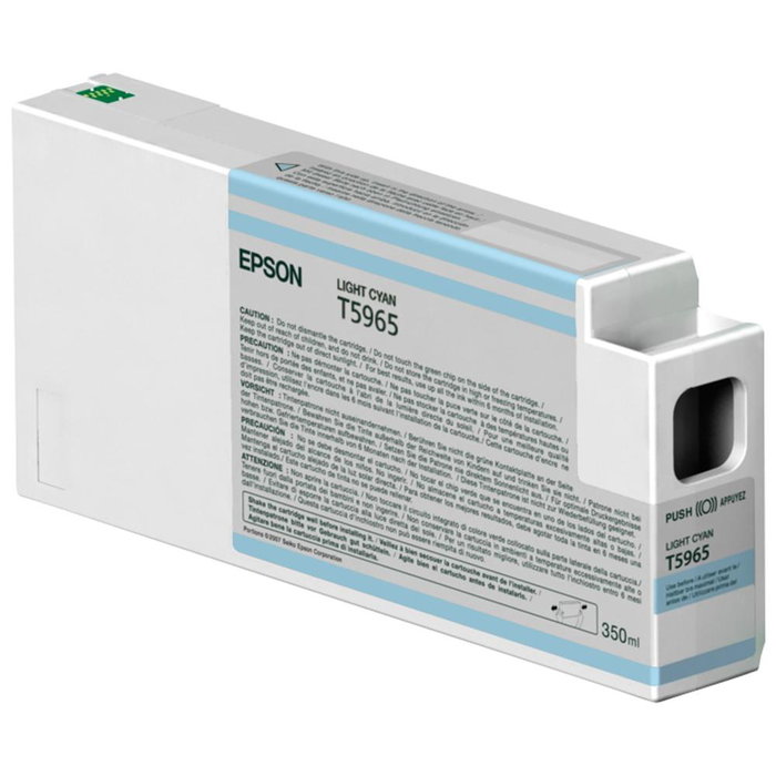 Epson C13T596500 Cartouche d'encre originale Light Cyan Stylus Pro 7900/9900 - 350ml Epson C13T596500 Cartouche d'encre originale Light Cyan Stylus Pro 7900/9900 - 350ml