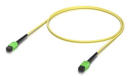 Ubiquiti Câble de raccordement fibre monomode OS2 MPO/APC-MPO/APC 12 fibres Jaune 1 m