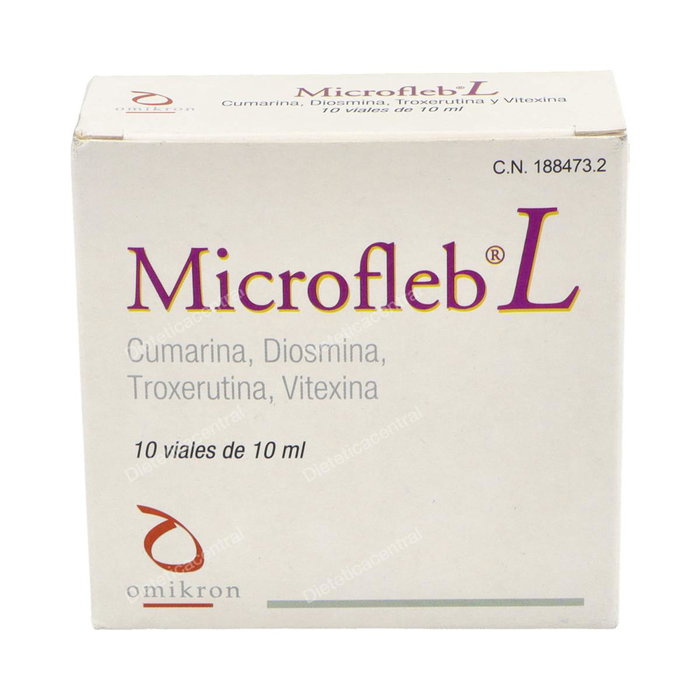 Omikron Microfleb L 10 Viales 10Ml Seringue Omikron Microfleb L 10 Viales 10Ml Seringue