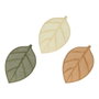 Set de 2 dessous de verre en fibres naturelles 30 x 46,5 cm assortis aléatoirement pour protection table