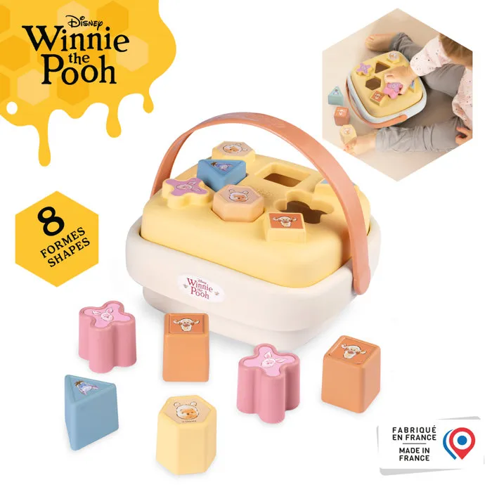 Smoby Panier à Formes Winnie l'Ourson 8 Formes Jeu d'Éveil Motricité Dès 1 an Fabriqué en France Smoby Panier à Formes Winnie l'Ourson 8 Formes Jeu d'Éveil Motricité Dès 1 an Fabriqué en France