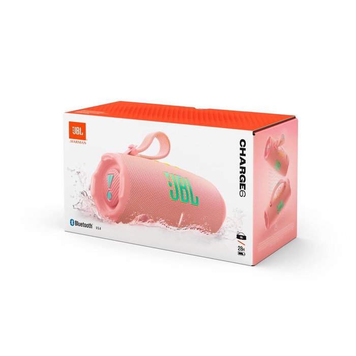 Haut-parleurs bluetooth portables JBL Charge 6 Rose